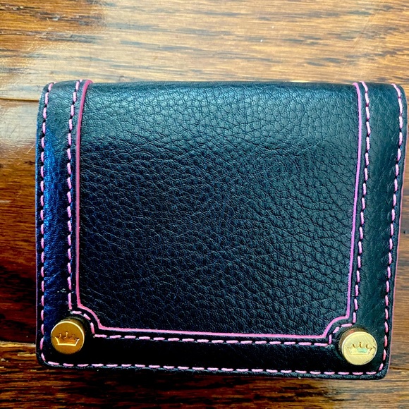 Elaine Turner Handbags - Elaine Turner NEW Black Pebble Leather Wallet